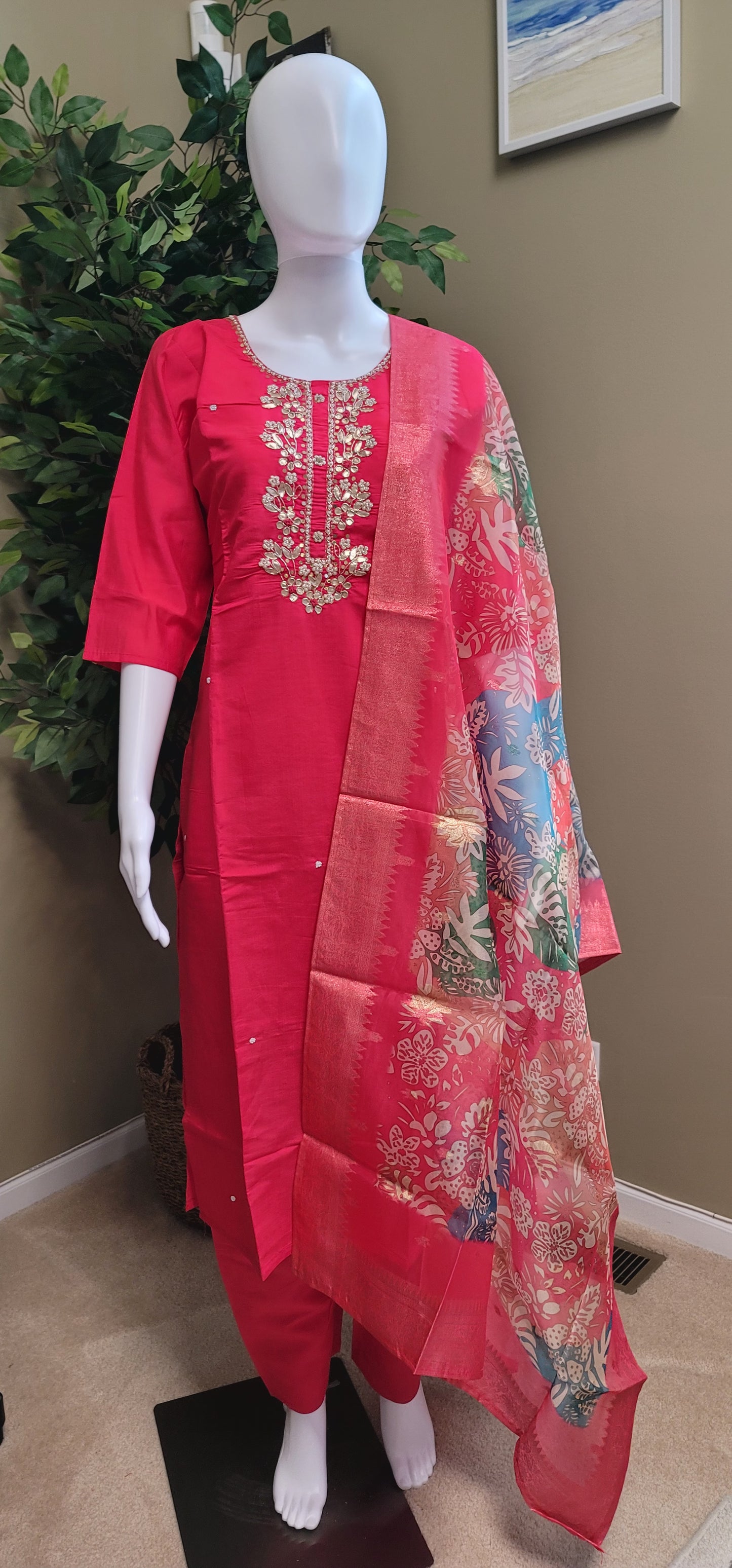 Premium Roman silk set