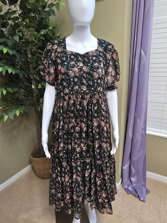 Georgette gowns - Bhargavi Collections USA