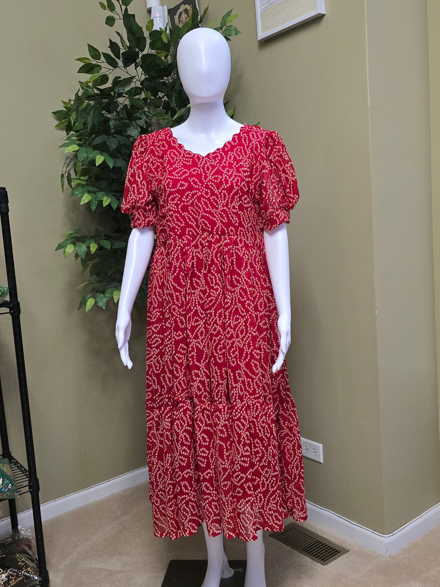 Georgette gowns - Bhargavi Collections USA