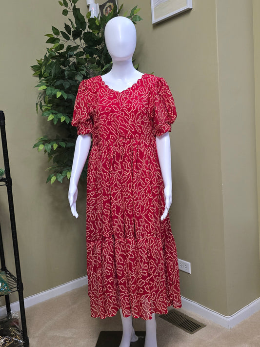 Georgette gowns - Bhargavi Collections USA
