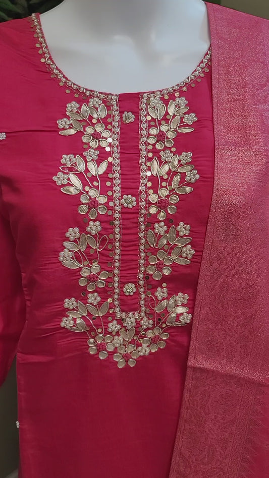 Premium Roman silk set